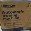 Automatic Ironing Machine, Portable Hands-Free Wrinkle Remover for Shirts & Pants, Gentle on All Fabrics, Ironing Machine Perfect for Apartments & Business Travel
