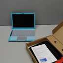 10.1Inch Laptop,Quad-Core Processor with Android 12.0 OS,2GB RAM,64GB EMMC,Built-in Camera,WiFi,USB Interface,Tpye-C Charging for Learning and Entertainment (Blue 2GB+64GB)