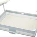 Everything Keeper - Organizer for Home, Kitchen, Bathroom, RV, Small Spaces - Storage Organizers - Compact Metal Basket - Under Cabinet Holder - Easy Install - Holds Strong - 13 x 10 x 2.5 in