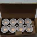 Yochoice 12-Pack MR16 LED Dimmable Light Bulb 70 Watt Halogen Equivalent, 2700K Warm White 7W GU5.3 12V Low Voltage Spotlight Bulb, Track Light Bulb for Outdoor Flood Landscape Lighting