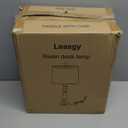 23'' Farmhouse Table Lamps for Living Room Set of 2 with USB C+A Ports, Retro Bedside Lamp for Bedroom, Office, Dining Room, Knob Switch, 3 Color Temperatures, Bulb Included, Beige