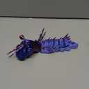 8.3 Inch 3D Printed Mantis Shrimp, 3D Printed Sea Animals Collectible, Lifelike Marine Creature with Flexible Joints, Desk Decor for Marine Biology Enthusiasts