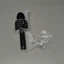 BlueFire 4 in 1 Karaoke Wireless Microphone with LED Lights, Portable Microphone for Kids, Great Gifts Toys for Kids, Girls, Boys and Adults (Black)