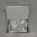 Amerdeco 6 Pack Brushed Satin Nickel Cabinet Knobs 1-1/4 Inch(32mm) Single Hole Cabinet Handles Dresser Knobs Drawer Knobs and Pulls for Bathroom Cabinets