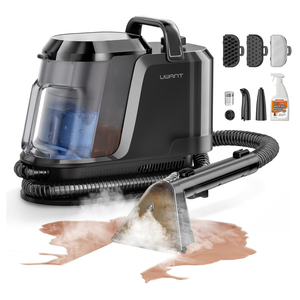Uwant Carpet Cleaner Machine with Steam&Hot&Cold Water Models 18Kpa Powerful Suction Upholstery Cleaner Machine with Pet Pro Cleaner for Pets, Carpet Steam Cleaner Set of 1
