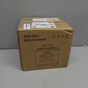 Egg Cooker for Soft, Medium & Hard Boiled Eggs, 5-Egg Capacity Hard Boiled Egg Cooker & Egg Boiler with 24-Hour Delay Timer, Egg Steamer, Stainless Steel Rack, BPA-Free, Auto Shut-Off