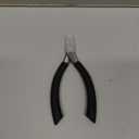 BEZOX Cuticle Clipper for Salon-Worthy Nails - Professional Half Jaw (5 mm) Cuticle Trimmers with Silicon Handle for Expert Manicures, Precision Cuticle Cutters Premium Nail Care Tool - Black