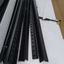 5-Tier 40”W X 20”D X 72”H Heavy Duty Garage Storage Shelves 2500LBS Basement Shelving Heavy Duty Adjustable Unit Rack Metal Rack(Black)