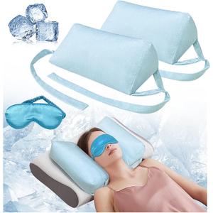 Back Sleeper Beauty Pillow for Anti Aging Wrinkle Prevention Face Up Head Positioning Back Sleep Training Pillow Head Stabilizer Facial Eye Surgery Pillow Supports for Sleeping Upright