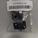 1 Pack QP2-4.7 QP2-4R7 4.7 Ohm Refrigerator 1 Pin PTC Start/Starter Relay Refrigerator Overload Protector Fits Whirlpool Frigidaire Kenmore and Most Mini Fridges and Coolers