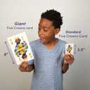 Five Crowns Giant Card Games  Jumbo Playing Cards, Card Game for Kids and Adults, Family Game Night, 5 Suited Rummy Style Card Game, Ages 8+