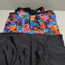 Daci Women Plus Size Tankini Swimsuit - 2 Piece Flowy Plus Size Bathing Suits and Shorts with Pockets 2025, 24W