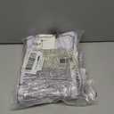 NIKE Performance Cushion Crew Socks with Bag (6 Pairs) (Large, White/Black)