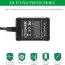 Gonine for Sony Handycam Camcorder AC-L100 Charger Compatible with CCD-TRV108/308/118 & DCR-TRV460 etc, Replacement for AC-L15 AC-L10 AC-15A AC-L10A DC 8.4V/1.7A Power Adapter.