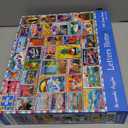 Re-marks Letters Home Stamp Collage Puzzle, 500-Piece Jigsaw Puzzle for All Ages