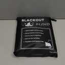 H.VERSAILTEX Portable Blackout Curtains for Bedroom (120" x 67"), 100% Blackout Window Cover with Thermal Insulated for Living Room, White