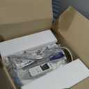 Bio Bidet BB2000 Bliss Electric Bidet Toilet Seat, Warm Water with Air Dryer, Heated Seat with Sensor and Slow Close Lid, Night Light, Remote Control, Elongated, White