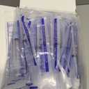 120 Pack 3ml/cc Lab Disposable Syringes with 23Ga 1 Inch Needle Luer Lock, Individually Sealed Packed