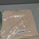 Hargiis Non-Slip Bathtub Mat, Anti Slip Shower Mat, Fast Drying Bathtub Mats, Foot Scrubber Mat, Anti Slip Mat for Tub, Floor, Bathroom, Kitchen, Home, Hotel (Beige 36"24")