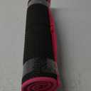 LuxUrux Ultra Soft Texture Chenille Plush Bath Rugs Floor Mats, Bath Rug Non Slip Microfiber Door Mat for Kitchen/Entryway/Living Room (30 x 20 inches, Red)