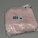 Tiny Twinkle Waterproof Travel Toiletry & Makeup Bag Organizer | Makeup Pouch with Multiple Compartments & Snap Handle for Travel | Gift for Teen Girls and Women (Rose)