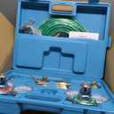 Oxygen Acetylene Torch Kit, Cutting Torch and Welding Kit, Oxy Gas Welding Cutting Brazing Set, Gas Welding Kit, Portable Oxy Acetylene Torch Welder, With Nozzles, Regulator, Hose Gauges, Blue Case