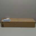 24Push Broom Brush for Floor Cleaning with 65 Long Handle and Stiff Bristles, Heavy Duty Brush for Shop, Deck, Garage, Concrete,Indoor and Outdoor Broom,Orange