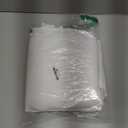 AmazerBath White Shower Curtain Fabric, Waffle Shower Curtains for Bathroom, Cloth Shower Curtain Heavy Duty, Thick Bathroom Shower Curtains Hotel Quality, Premium Polyester, 72x72 Inches