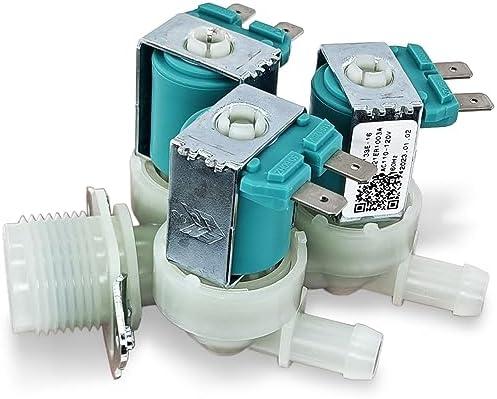 5221ER1003A Washer Water Inlet Valve, Washing Machine Cold Water Valve Assembly Replacement Parts 5221ER1003C 5221ER1003D AP4442608 PS3527452