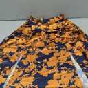 Allegra K Women's Slits Front High Waist A-Line Belted Floral Flowy Midi Skirt, Size XS