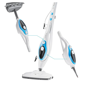 PurSteam 10-in-1 Steam Mop, Floor Steamer with Detachable Handheld Steam Cleaner for Tile, Hardwood Floors