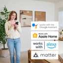 NEW! Honeywell Home Smart Thermostat, Conventional/Heat Pump Compatibility, WiFi Thermostat for Home, X2S, White