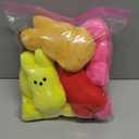 6PCS Easter Bunny Plush Toys,Easter Basket Stuffers Toys for Kids,Cute Easter Bunny Stuffed Animals Bulk Plushie,Easter Egg Fillers Party Favors Gift for Girls Boys (Multi-6color)