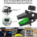 Car Phone Holder Vent, [Super Strong Clamping Force] Universal Phone Holders for Your Car, Universal Automobile Cradle Fit for iPhone Android and All Smartphones, Dark Black.