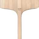 New Star Foodservice 50356 Restaurant-Grade Wooden Pizza Peel, 18" L x 18" W Plate, with 24" L Wooden Handle, 42" Overall Length