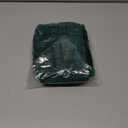 Yarnic Quilted Makeup Bag Puffy Cosmetic Bag, Quilt Travel Toiletry Bag for Women, Puff Cute Makeup Bag Organizer Puffer Makeup Pouch Soft(M, Deep Green)