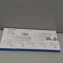 OMOTON 2.4G Wireless Keyboard, Ultra-Slim Compact Mini Keyboard with Type-C & USB-A Receiver, Compatible with Desktop Laptop Tablet PC Smart TV and Windows 11/10/8/7 - Grey