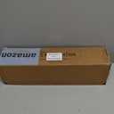 KAMANINA Curtain Rods for Windows 72 to 144 Inches (6-12ft) Long Heavy Duty Curtain Rod, 7/8 Inch Adjustable Decorative Drapery Rods with Netted Texture Finials, Bronze, Size: 32-144"