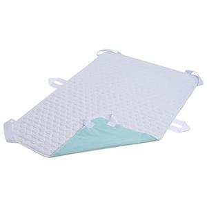 ECONAZOLE Incontinence Positioning Bed Pads, Washable Mattress Protector Transfer Pad with 6 Handles, Reusable Waterproof Underpads for Elderly, Adults, Dog, 34" x 36"