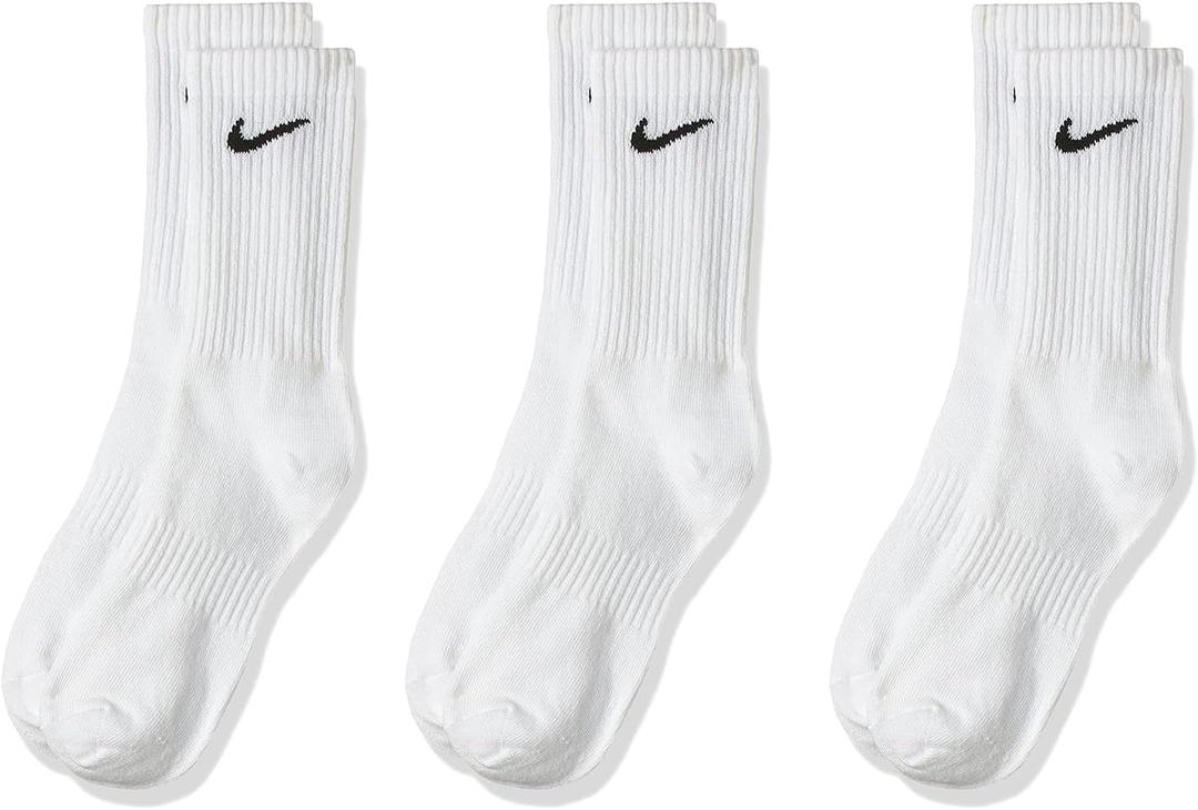 Nike Men's Everyday Lightweight (Medium, White/Black)
