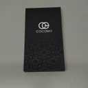 COCOMII Rectangle Case for iPhone 16 Pro Max, Compatible with MagSafe, Ivory Crocodile Leather