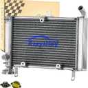 3-Rows Aluminum Radiator Compatible with 1997 1998 1999 2000 2001 2002 2003 2004 2005 2006 2007 Yamaha YZF 600R YZF 600R Thundercat