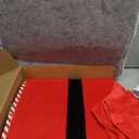 Bedsure Cat Beds for Indoor Cats - Large Cat Cave for Pet Cat House with Fluffy Ball Hanging and Scratch Pad, Foldable Cat Hideaway, 16.5x16.5x13 inches, Red (Single)