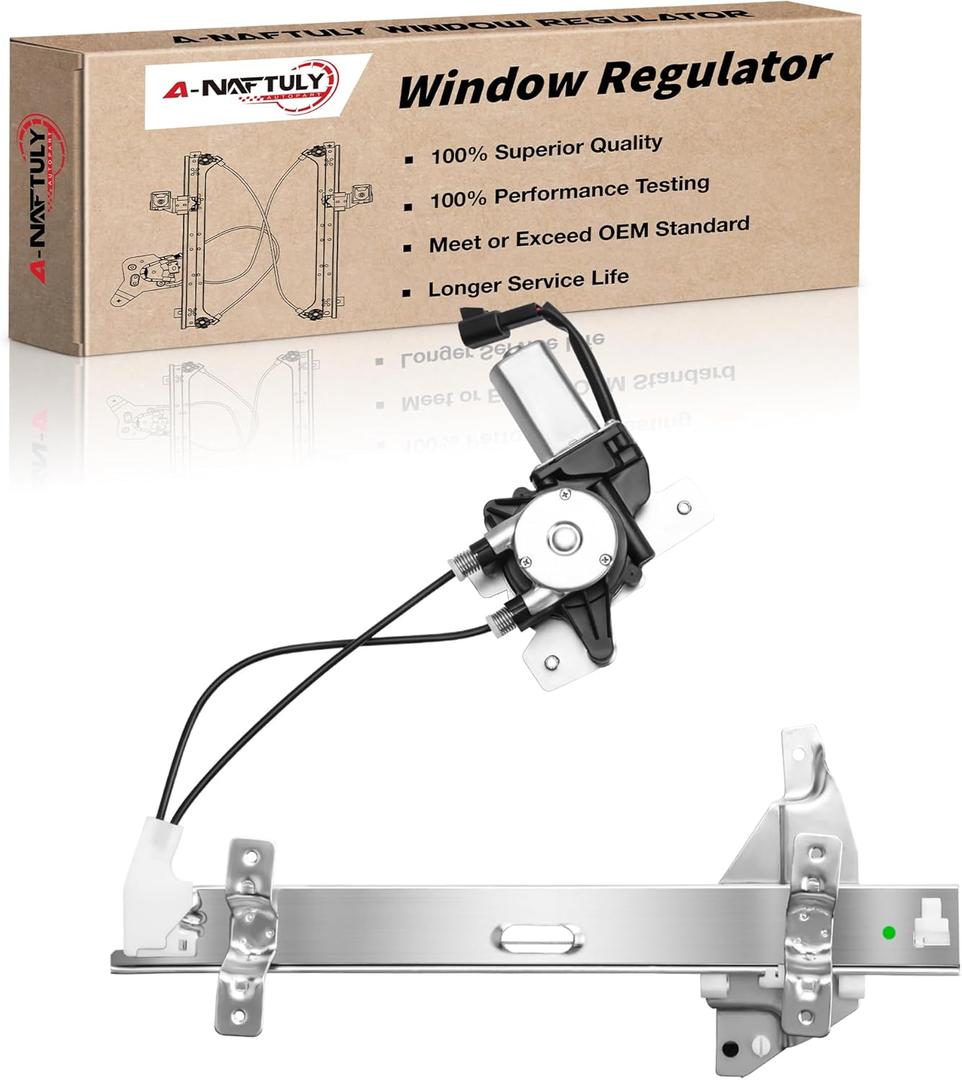 741-710 Power Window Regulator with Motor Assembly Rear Driver Side Replacement for Buick Century Regal 1997 1998 1999 2000 2001 2002 2003 2004 2005, Oldsmobile Intrigue 98 99 00 01 02