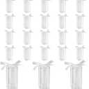 WANGDEFA 20 Pieces Shot Glass Gift Box Shot Glasses Boxes 1.971.974.7 Inch Shot Glass Favor Bags for Gifting Can Hold 2oz Glasses for Wedding Party Baby Shower (Not Included Glasses)