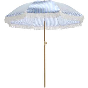 Aohanoi Outdoor Umbrella - Sun Protection, Rain Resistant, Windproof with Manual Open-Close Feature - Ideal for Beach, Camping, and Picnics