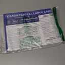 2026 Texas State and Federal Labor Laws Poster  OSHA Compliant Laminated 24" x 36" English and Spanish Bundle 2 Pack Folded