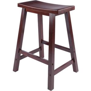 Winsome Satori Counter Stool, 24", Walnut
