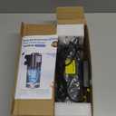 Aquarium U-V Filter for 40-75 Gal, 211 GPH Swirl Turbo Design Submersible Internal Turtle Fish Tank Filter w/Timer, Quiet Power Pump Air Supply Green Clean Machine Saltwater Freshwater Green Killing