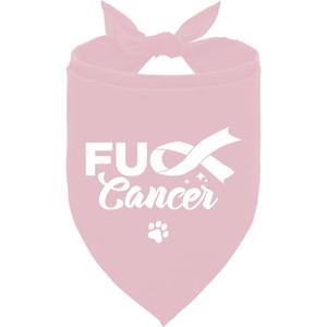 Breast Cancer Dog Bandana, Pink Dog Bandana, Funny Cute Dogs Bandanas, Accessories for Small Medium Pet Dogs, Pet Scarf Accessories
